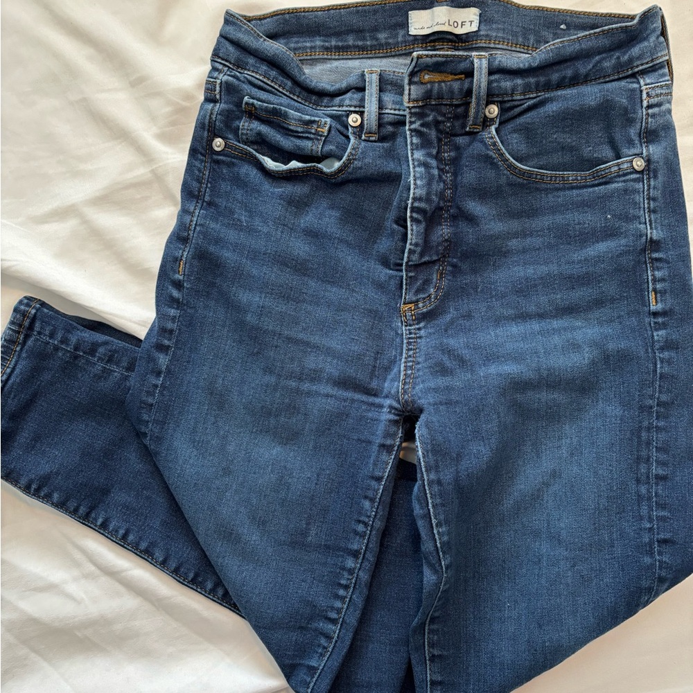 LOFT Women's Blue Jeans